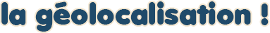 la geolocalisation